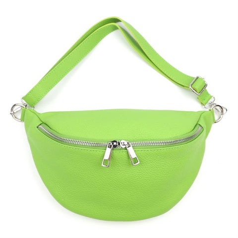 LOU Crossbody-Tasche XL / silber - alle Farben
