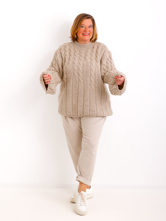 CHRISTINA Oversize Pullover - verschiedene Farben