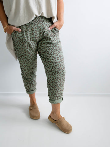 MANDY XXL Jogpants - khaki