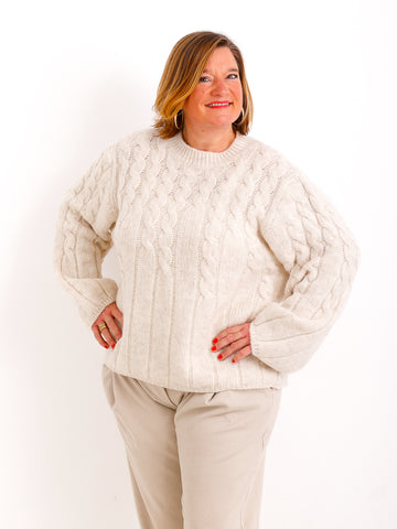 CHRISTINA Oversize Pullover - verschiedene Farben