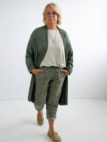 MANDY XXL Jogpants - khaki