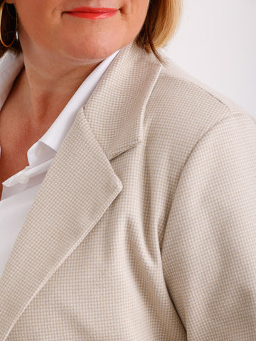 SANDY Blazer - beige/wollweiß