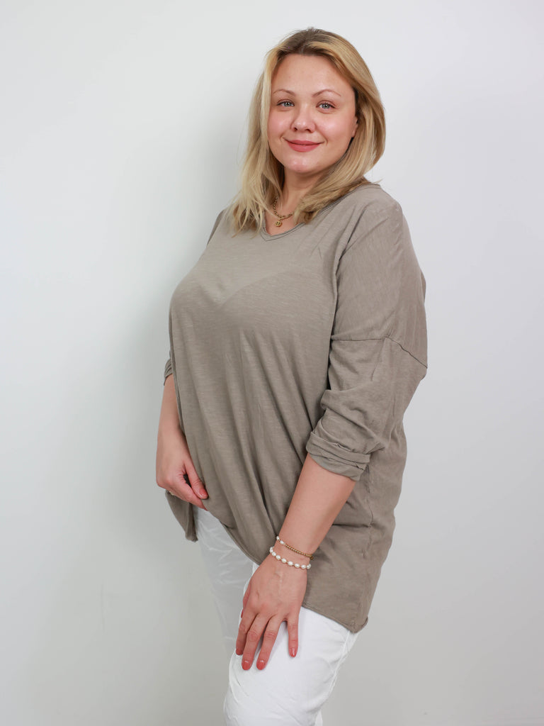 CARO XXL Longsleeve - verschiedene Farben