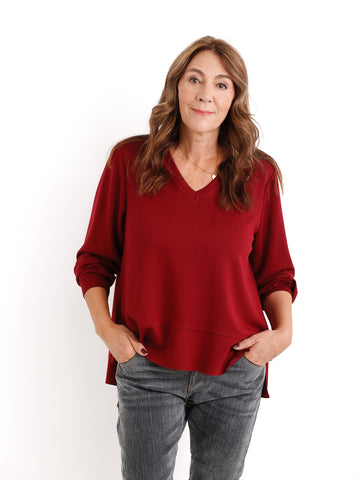 AMIRA Sweater uni - verschiedene Farben