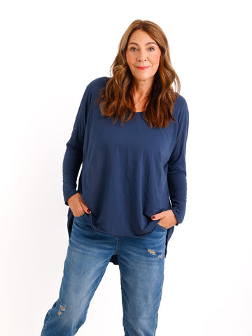 BRENDA Longsleeve - verschiedene Farben