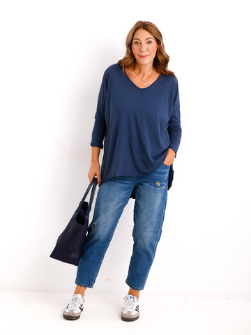 BRENDA Longsleeve - verschiedene Farben