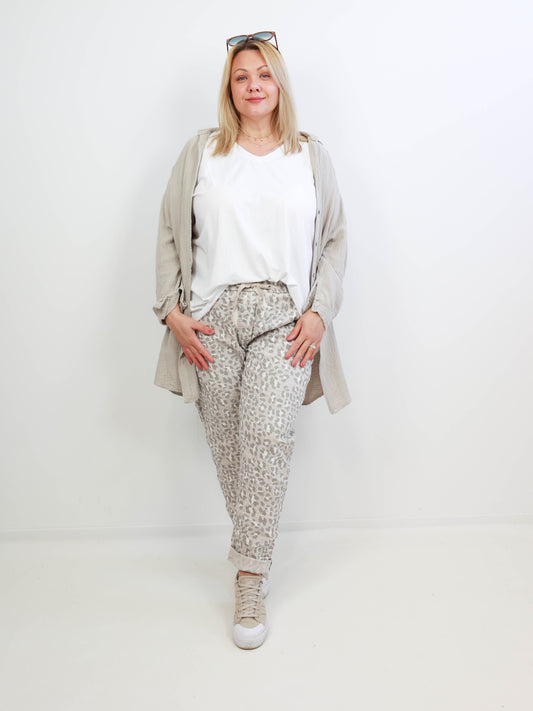 LEONA Plus Size Jogpants - verschiedene Farben