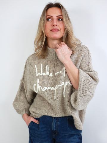 CHAMPAGNE Pullover