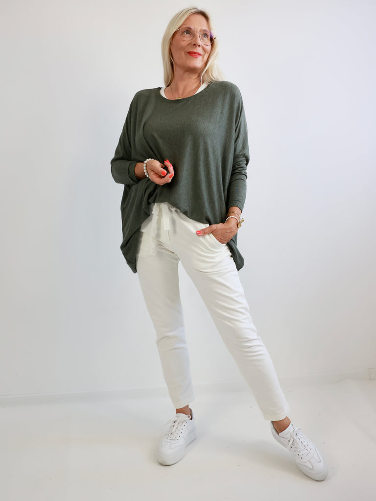 Feinstrick Pullover MOLLY.S  – Softe Haptik – Boxy Style – Gr. 38-50