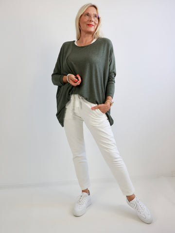 Feinstrick Pullover MOLLY.S  – Softe Haptik – Boxy Style – Gr. 38-50
