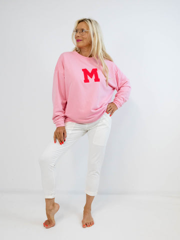 LUCIA Oversize Sweatshirt  - rosa/pink