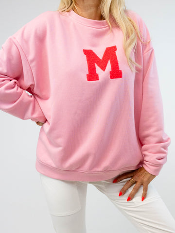 LUCIA Oversize Sweatshirt  - rosa/pink