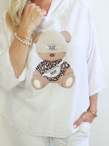 TED Kurzarm Blusen-Shirt - verschiedene Farben