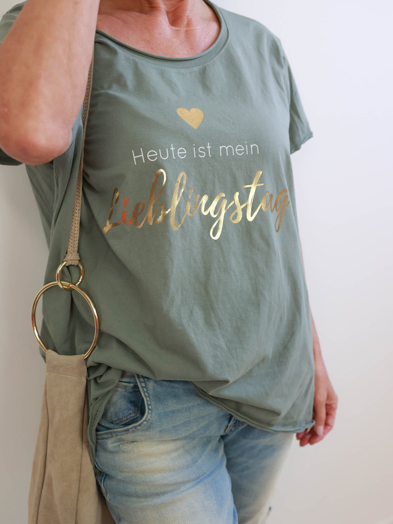 LIEBLINGSTAG Oversize T-Shirt - verschiedene Farben