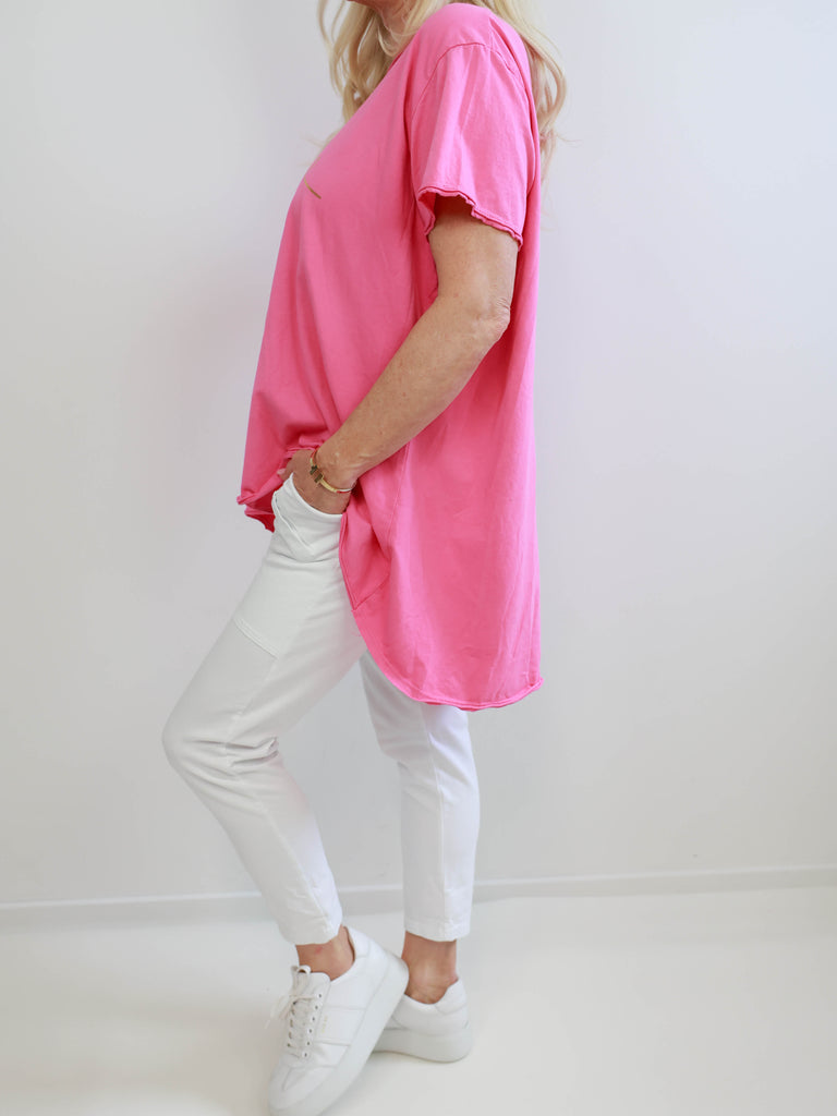 GLÜCK Oversize T-Shirt - verschiedene Farben