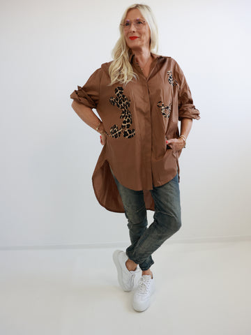 GRACIE Oversize Bluse - verschiedene Farben