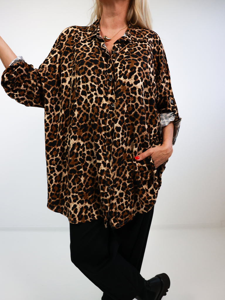 SARAH Plus Size Bluse - verschiedene Farben