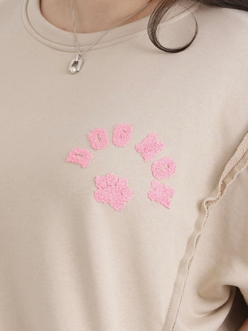Kurzarm-Sweatshirt DOGMOM.S – One Size Gr. 38-48