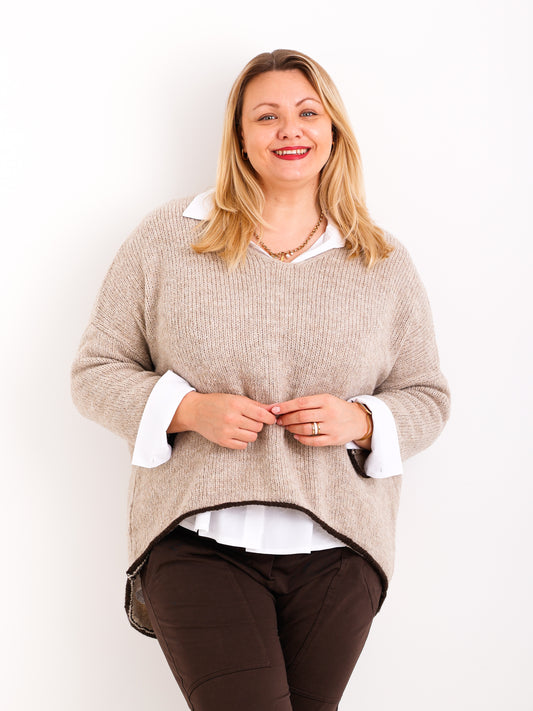 POLLY Oversize Pullover - verschiedene Farben