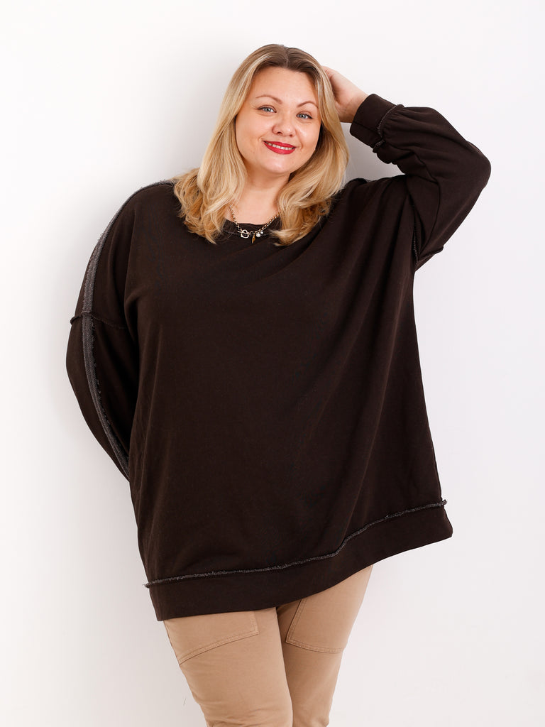 SURI Curvy Size Sweater - verschiedene Farben