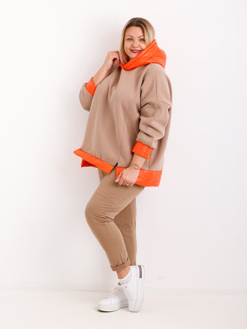 TESSA Curvy Size Hoodie - verschiedene Farben