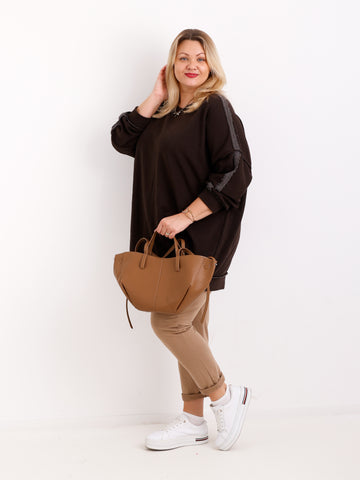 SURI Curvy Size Sweater - verschiedene Farben