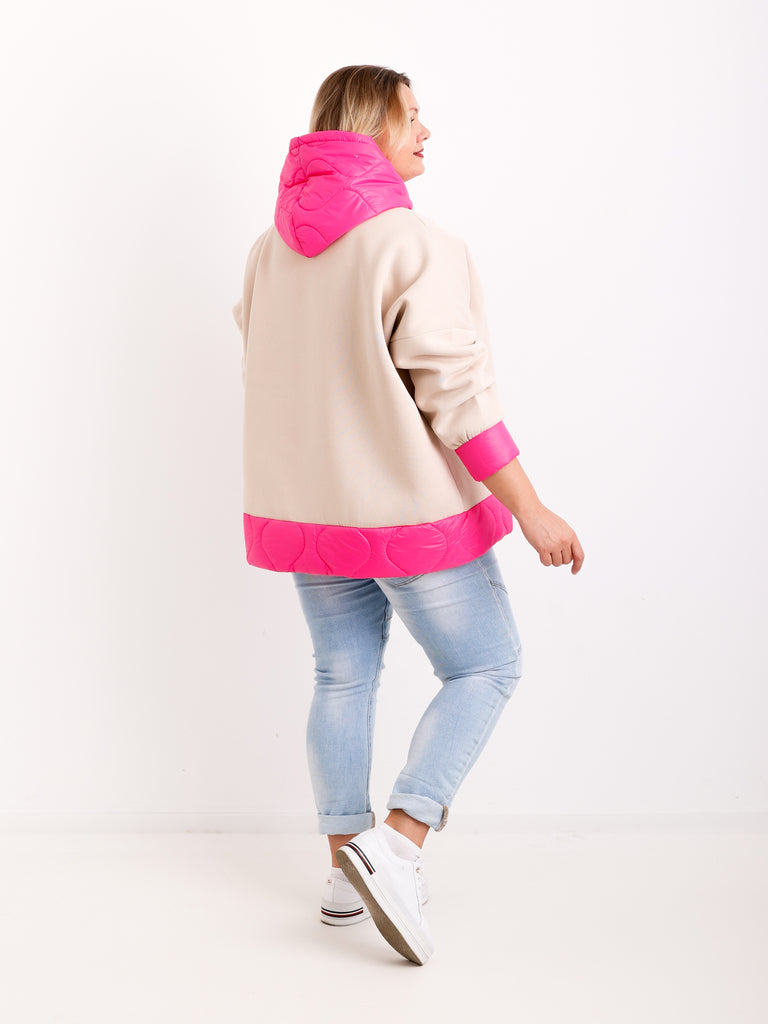 TESSA Curvy Size Hoodie - verschiedene Farben