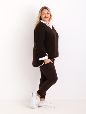 POLLY Oversize Pullover - verschiedene Farben