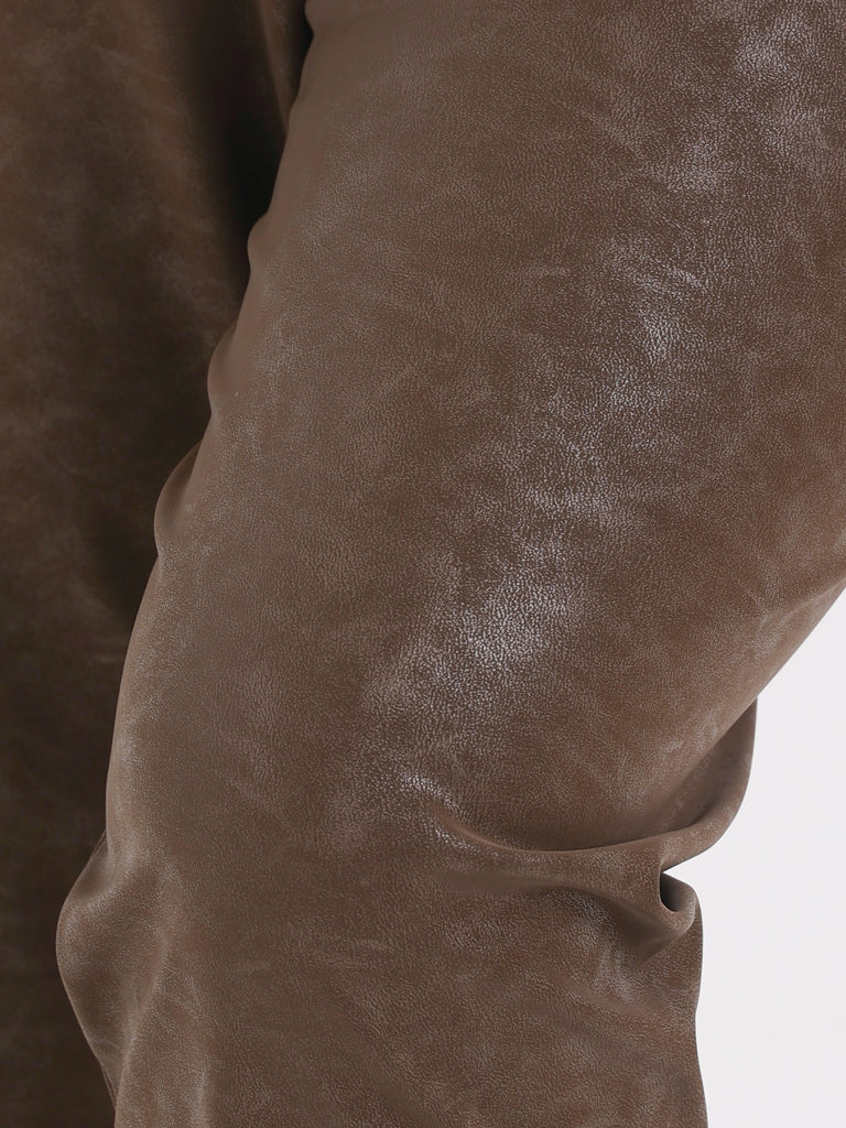 FINN Curvy Size Leggings  - schoko