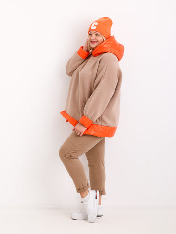 TESSA Curvy Size Hoodie - verschiedene Farben