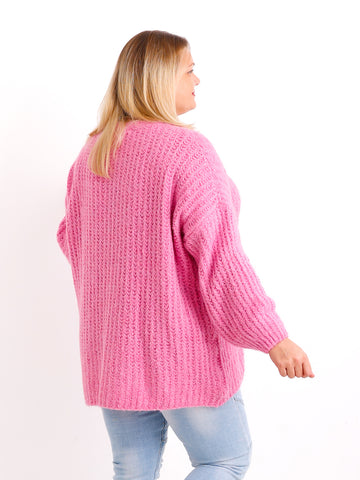 MEGAN Curvy Size Pullover - verschiedene Farben