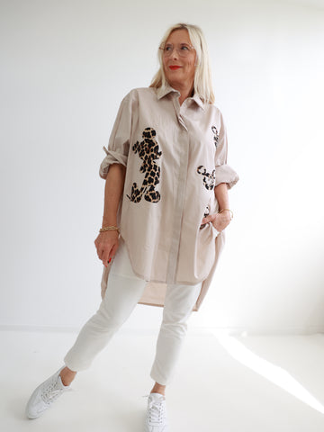 GRACIE Oversize Bluse - verschiedene Farben