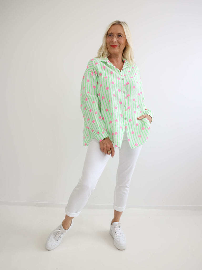 SLOANE Musselin Bluse - verschiedene Farben