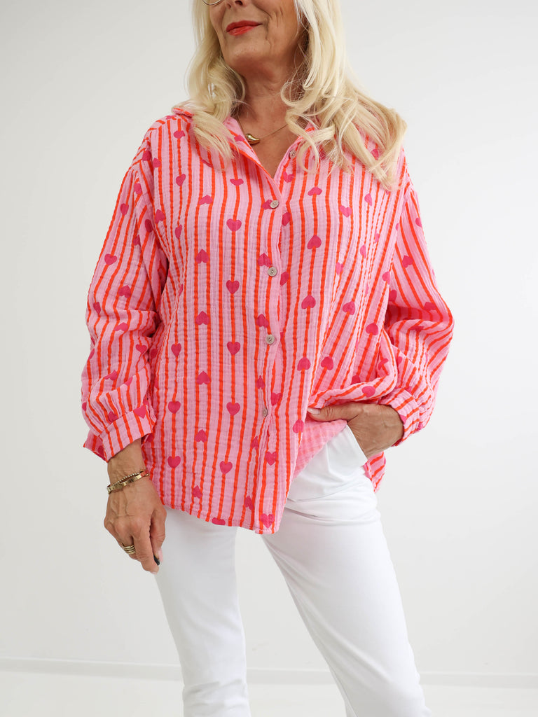 SLOANE Musselin Bluse - verschiedene Farben