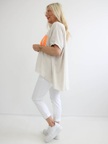 ELLIE  XXL T-Shirt - verschiedene Farben