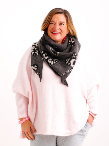 NORMA Schal - taupe/schwarz/beige