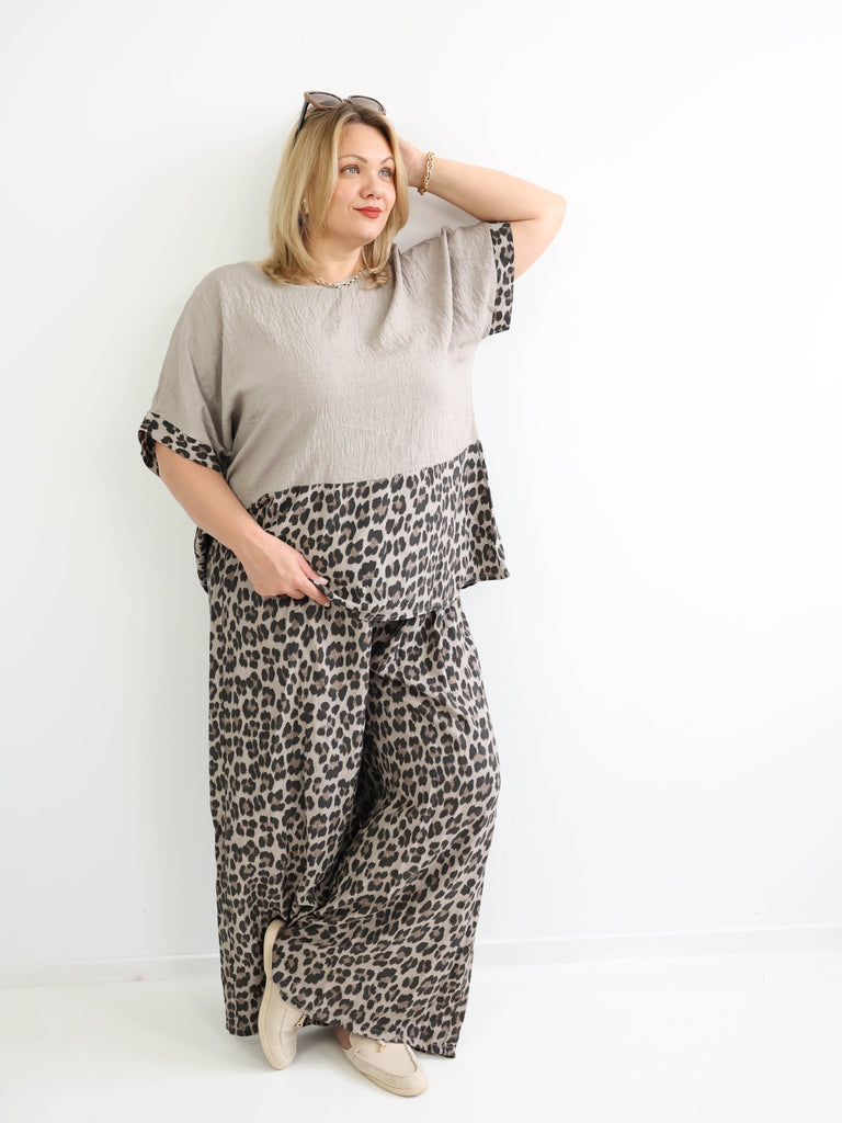 LENNERT XXL Marlene Hose - leo