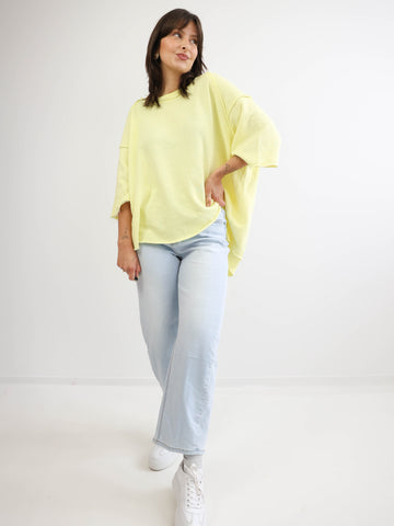 CLOÈ XXL Oversize Kurzarm Sweater - verschiedene Farben