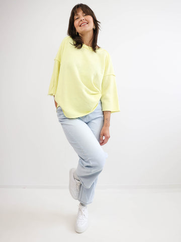 CLOÈ XXL Oversize Kurzarm Sweater - verschiedene Farben