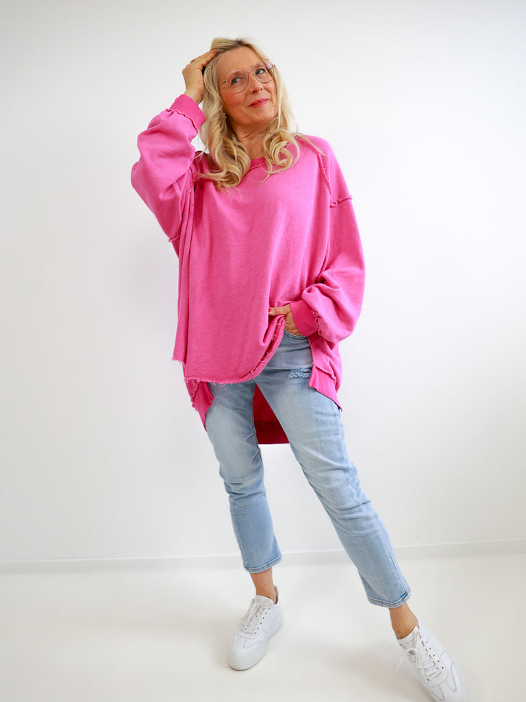 CARLY Sweater - One Size (38-50) - viele Farben