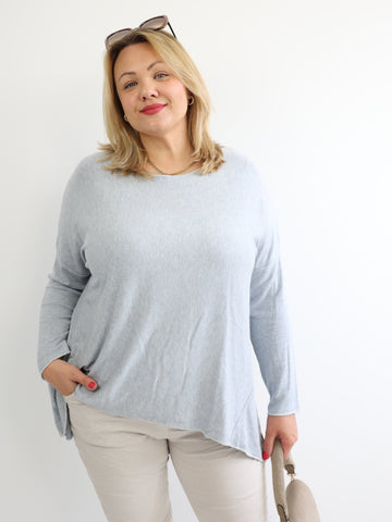 MELINA Plus Size Longsleeve - verschiedene Farben