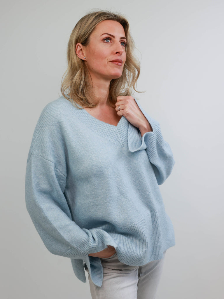 RENA Pullover -  blau