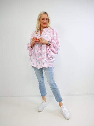 MINA Musselin Bluse - verschiedene Farben