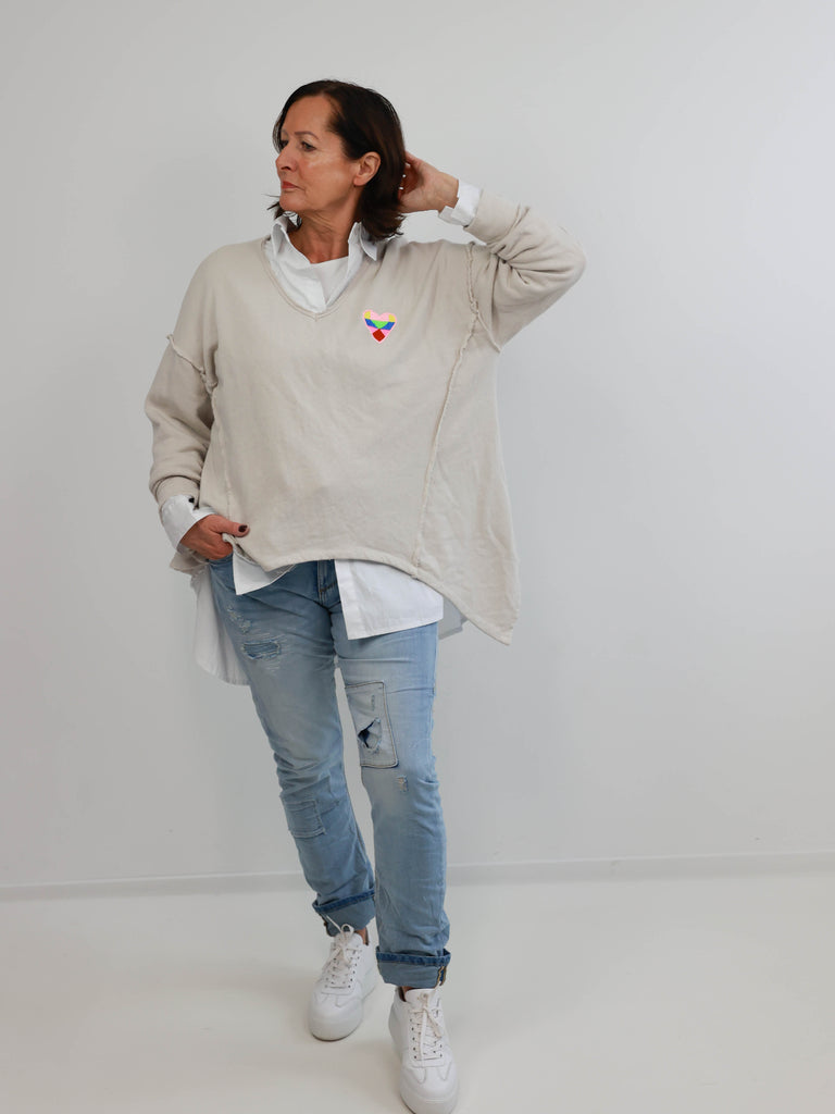 MAXINE Oversize Sweatshirt  - verschiedene Farben