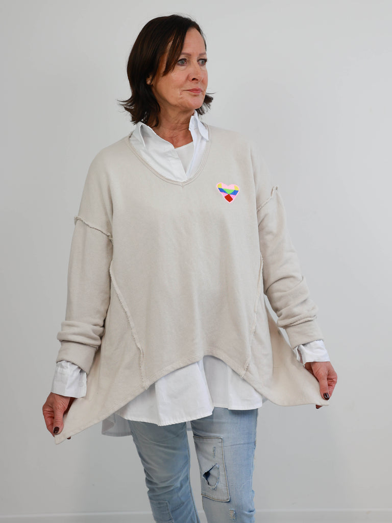 MAXINE Oversize Sweatshirt  - verschiedene Farben