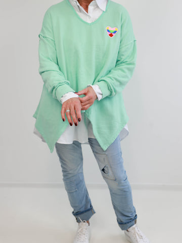 MAXINE Oversize Sweatshirt  - verschiedene Farben