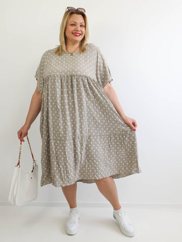 INA XXL Maxikleid - verschiedene Farben
