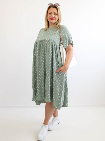 INA XXL Maxikleid - verschiedene Farben