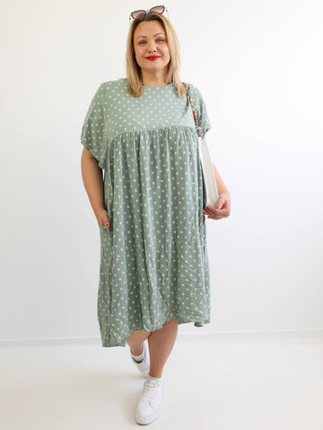 INA XXL Maxikleid - verschiedene Farben