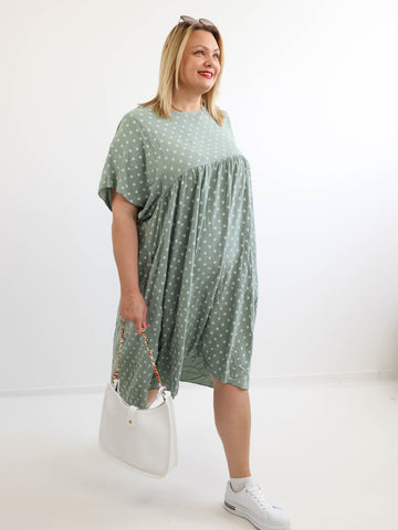 INA XXL Maxikleid - verschiedene Farben